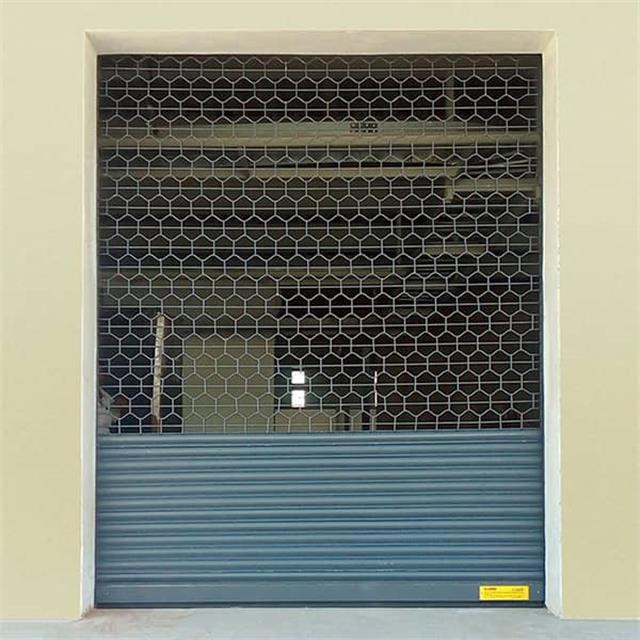 Rolling Shutter With Center Grill